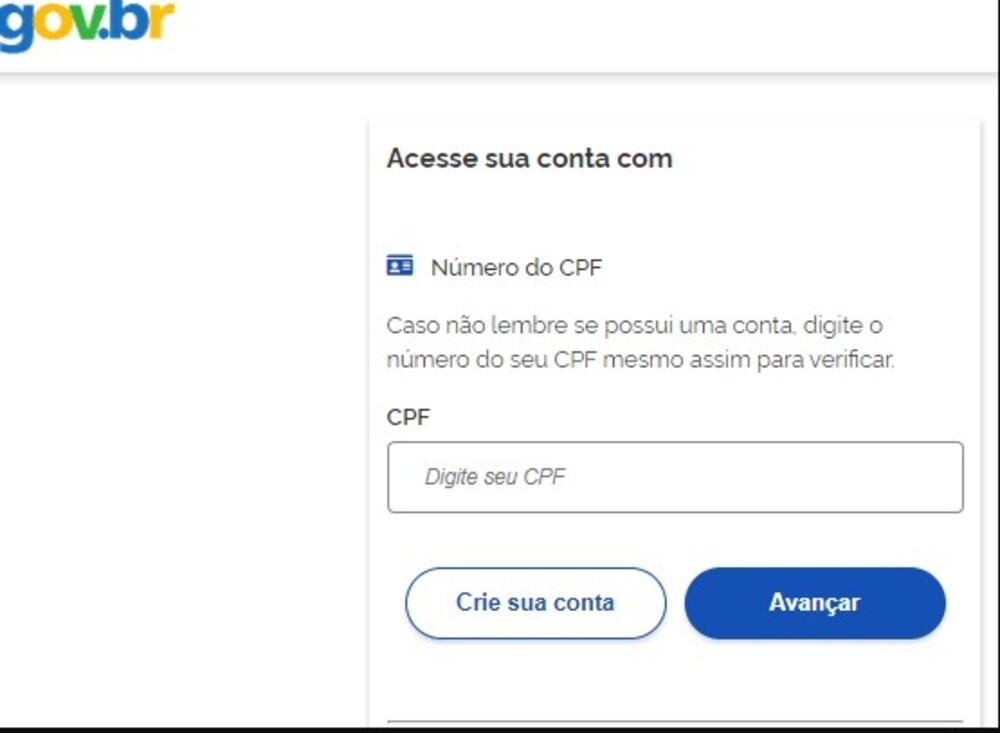 página do simulador de aposentadoria INSS
